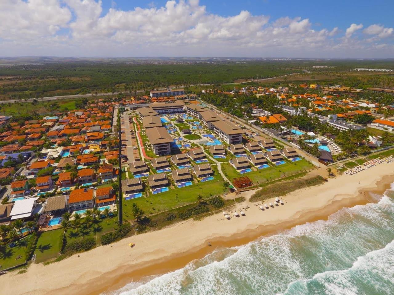 Luxuoso Flat 3 Quartos, Terreo, No Cupe Beach Living - Beira Mar De Pôrto das Galinhas Eksteriør billede