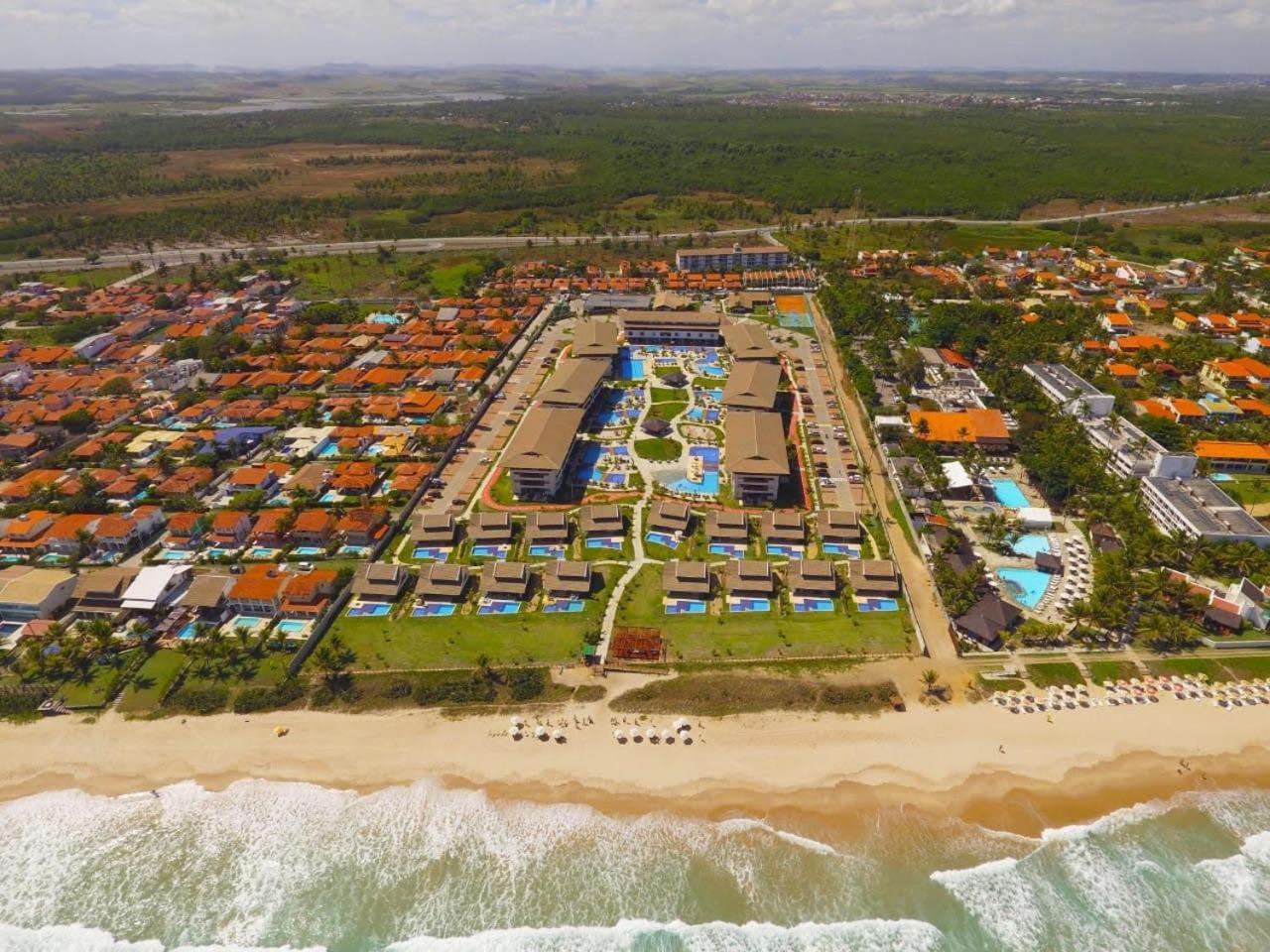 Luxuoso Flat 3 Quartos, Terreo, No Cupe Beach Living - Beira Mar De Pôrto das Galinhas Eksteriør billede